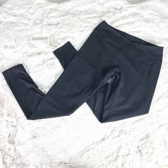 Zella Full Length Leggings Workout Athletic Activewear Black Womens M - Picture 1 of 10